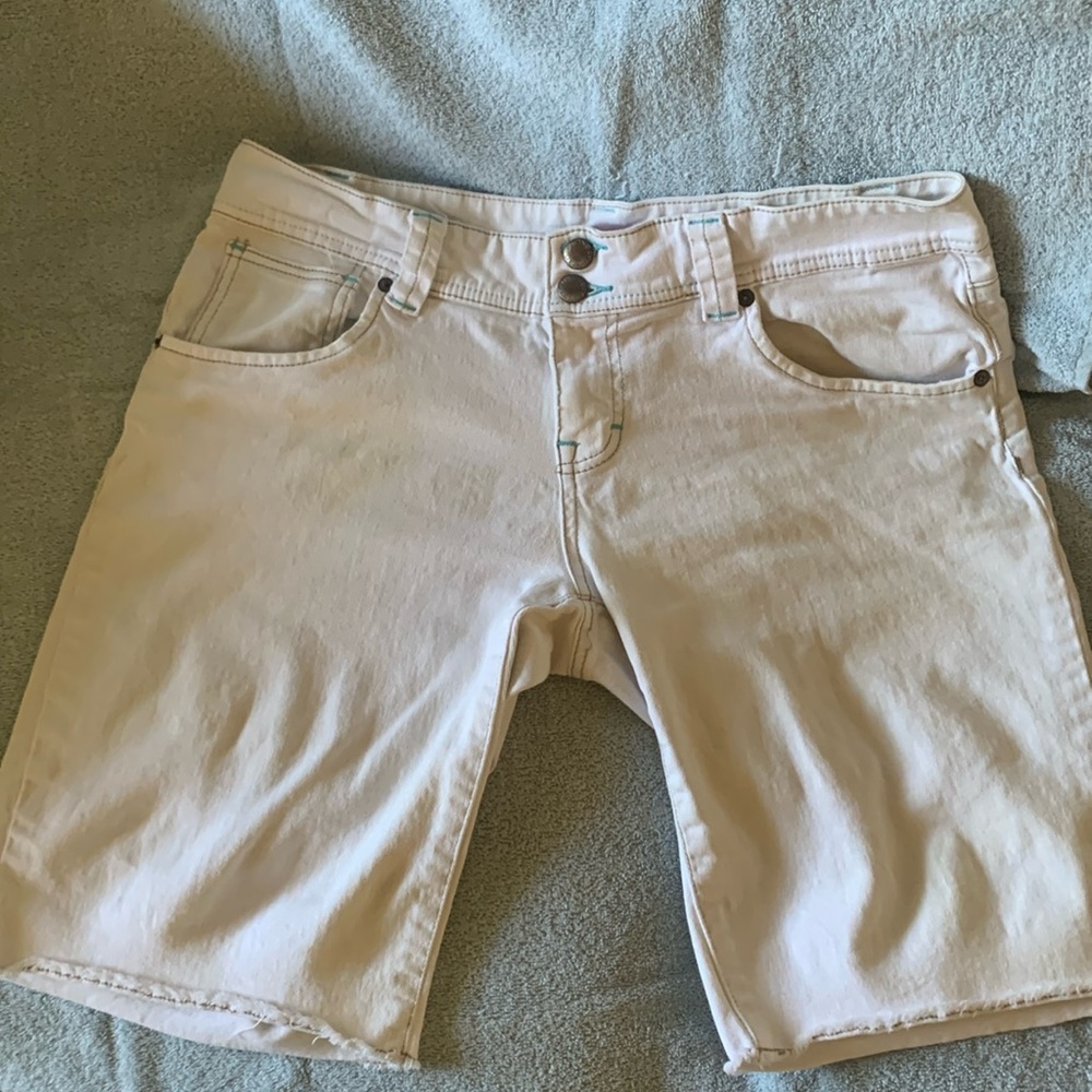 Union Bay Shorts, 11 30, white Denim, Vintage!